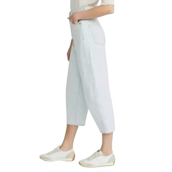 Edwin Womens Capri Jeans Size 29 Light Wash Organic Cotton NWT $229 - Picture 9 of 10